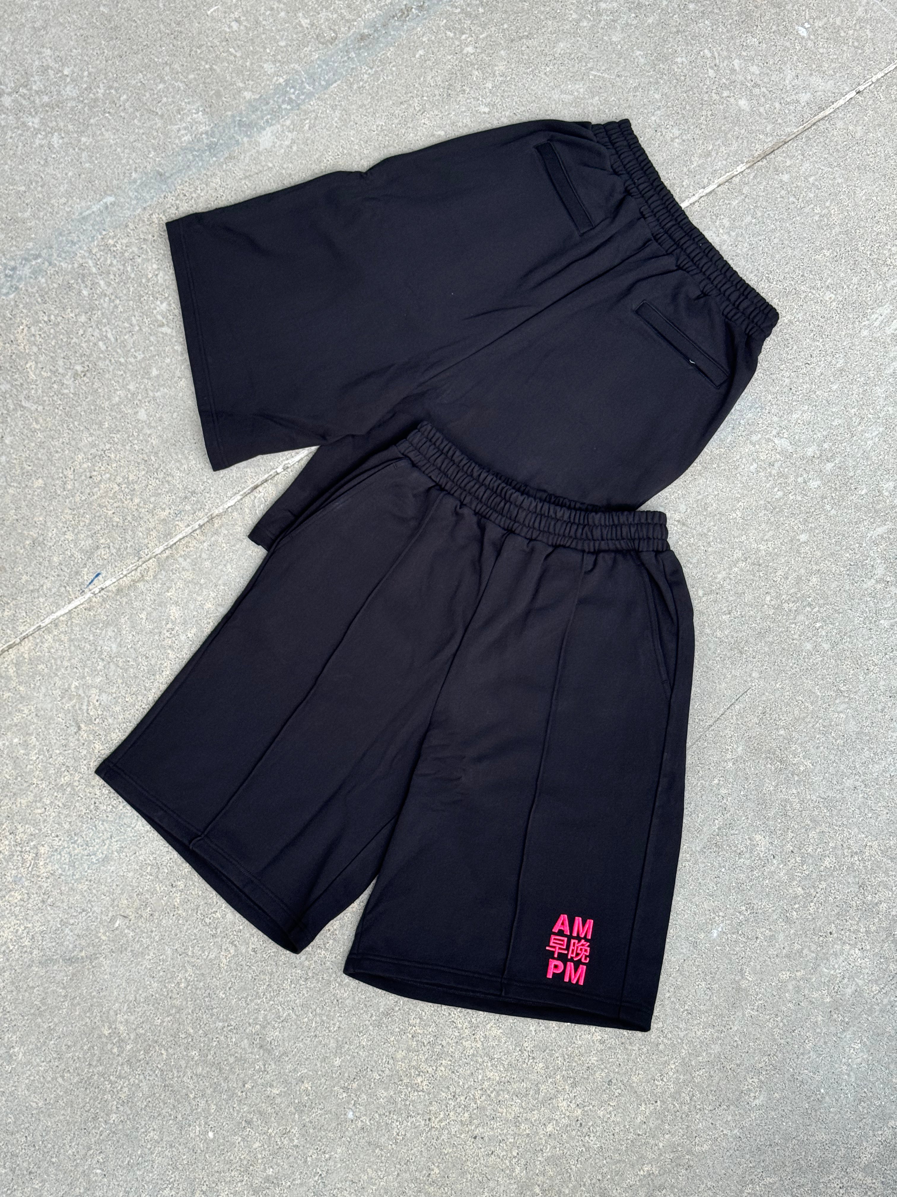 PINK / SUNDAY SERVICE 3/4 LENGTH SHORT