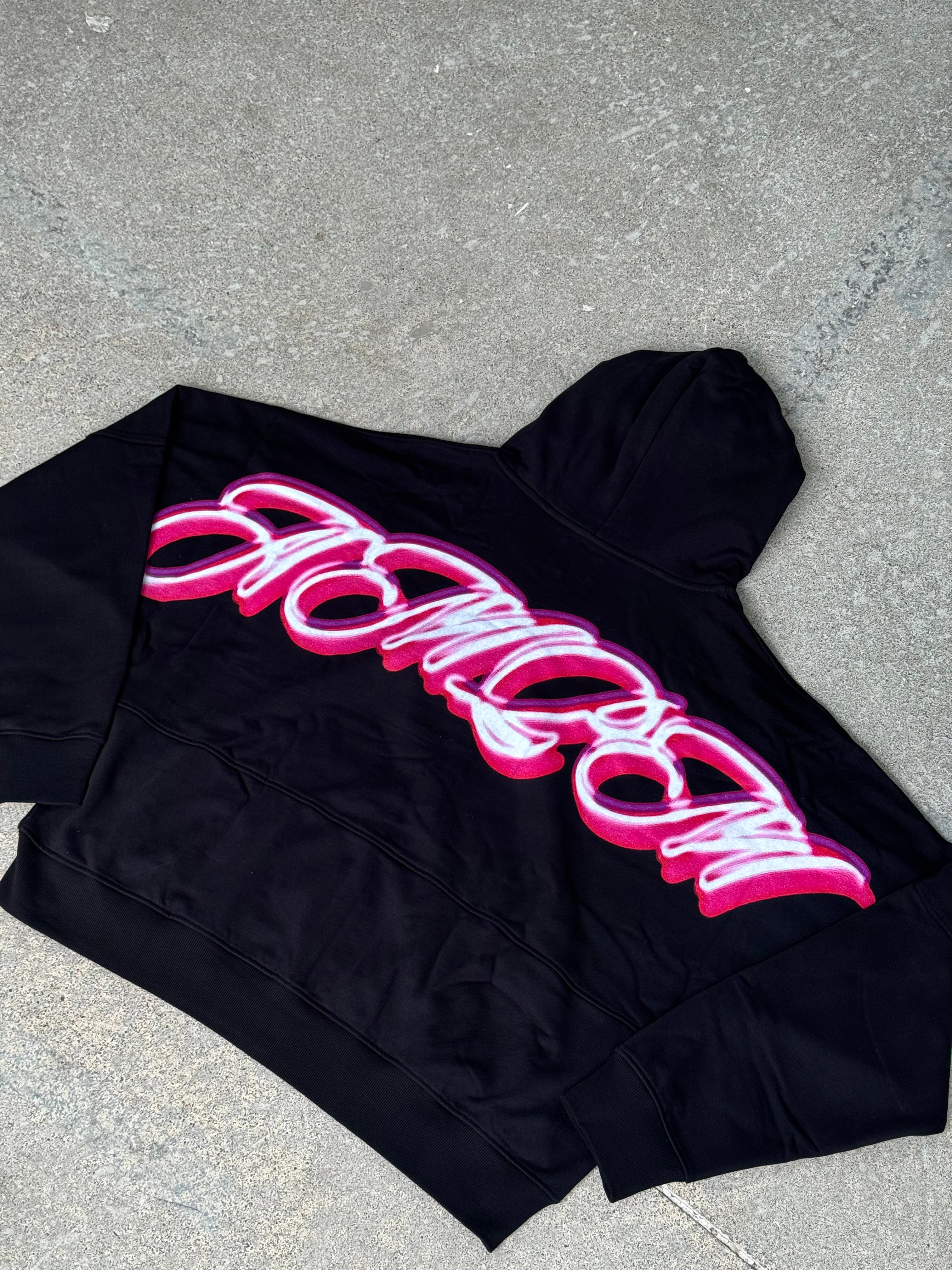 PINK / AIRBRUSH HOODIE