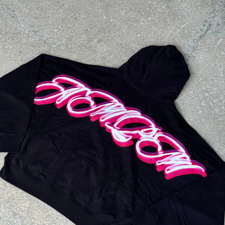 PINK / AIRBRUSH HOODIE