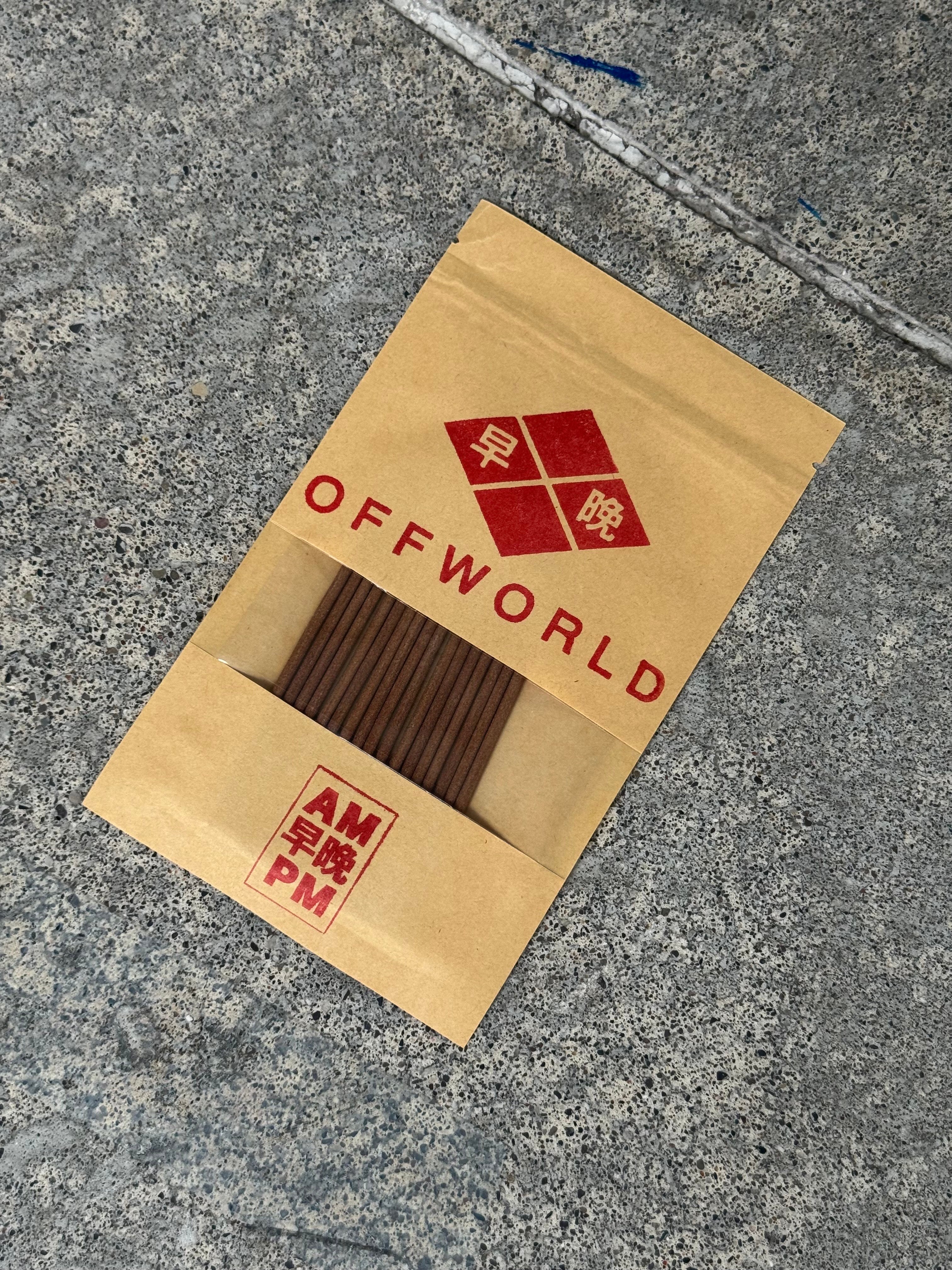 OFF WORLD / INCENSE